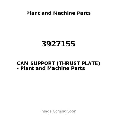 3927155 - CAM SUPPORT (THRUST PLATE)