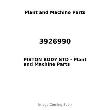 3926990 - PISTON BODY STD