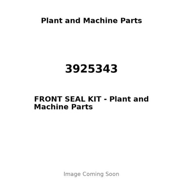 3925343 - FRONT SEAL KIT