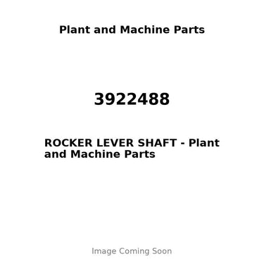 3922488 - ROCKER LEVER SHAFT