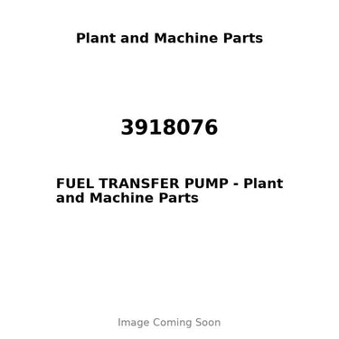 3918076 - FUEL TRANSFER PUMP
