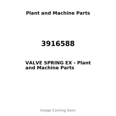 3916588 - VALVE SPRING EX