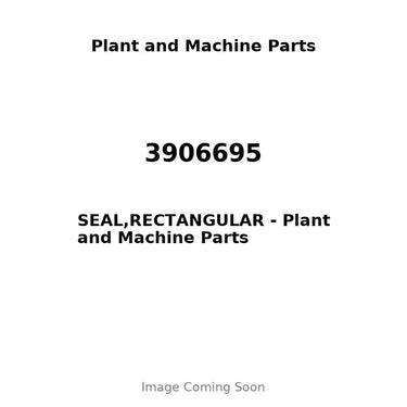 3906695 - SEAL,RECTANGULAR