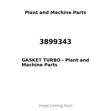 3899343 - GASKET TURBO