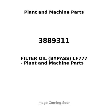 3889311 - FILTER OIL (BYPASS) LF777