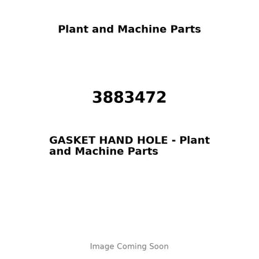 3883472 - GASKET HAND HOLE