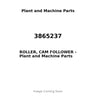 3865237 - ROLLER, CAM FOLLOWER