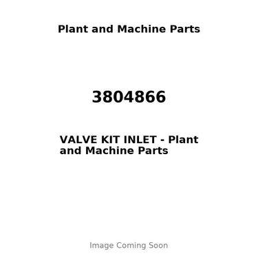 3804866 - VALVE KIT INLET