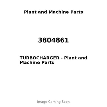 3804861 - TURBOCHARGER