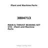 3804713 - MAIN & THRUST BEARING SET STD