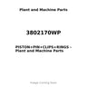 3802170WP - PISTON+PIN+CLIPS+RINGS