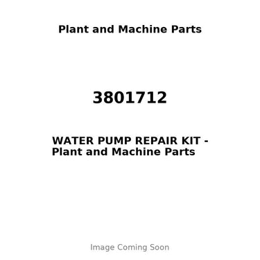 3801712 - WATER PUMP REPAIR KIT