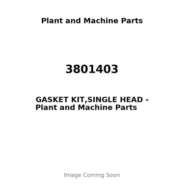 3801403 - GASKET KIT,SINGLE HEAD