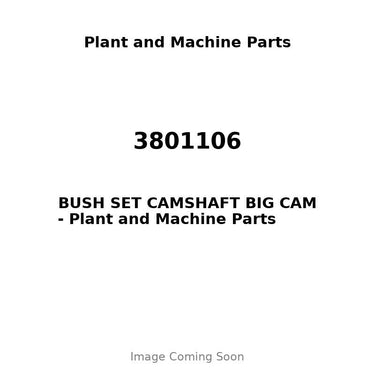 3801106 - BUSH SET CAMSHAFT BIG CAM