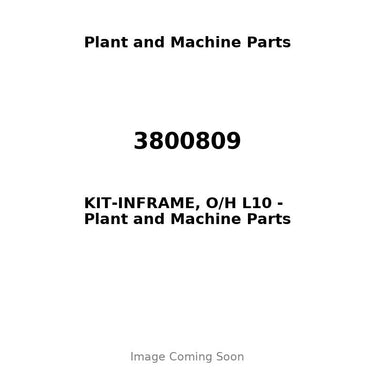 3800809 - KIT-INFRAME, O/H L10