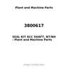 3800617 - SEAL KIT ACC SHAFT, NT/NH
