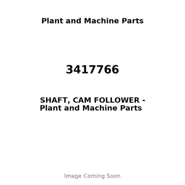 3417766 - SHAFT, CAM FOLLOWER