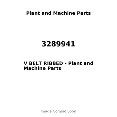 3289941 - V BELT RIBBED