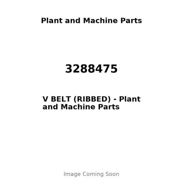 3288475 - V BELT (RIBBED)