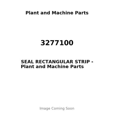 3277100 - SEAL RECTANGULAR STRIP