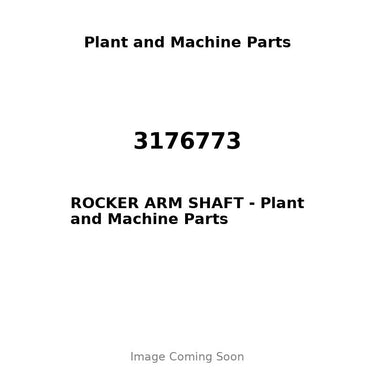 3176773 - ROCKER ARM SHAFT