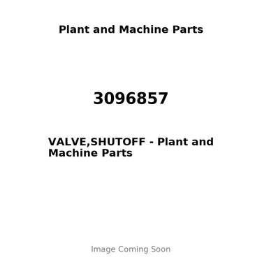 3096857 - VALVE,SHUTOFF