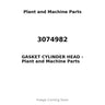 3074982 - GASKET CYLINDER HEAD