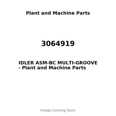 3064919 - IDLER ASM-BC MULTI-GROOVE