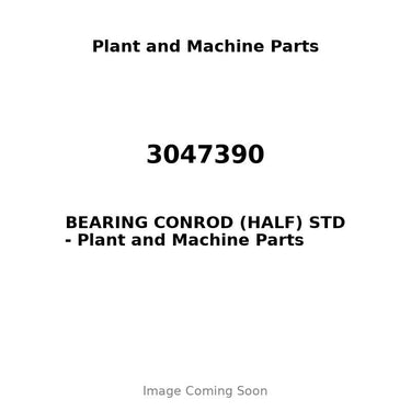 3047390 - BEARING CONROD (HALF) STD