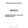 3043212 - GASKET OIL PAN