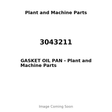 3043211 - GASKET OIL PAN