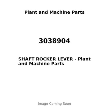 3038904 - SHAFT ROCKER LEVER