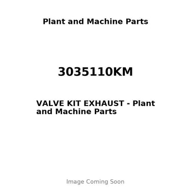 3035110KM - VALVE KIT EXHAUST