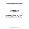 3030038 - CROSSHEAD,VALVE ASSY.