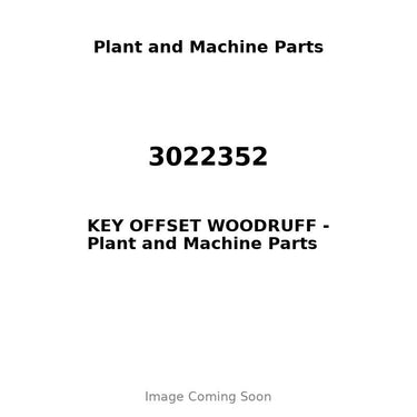 3022352 - KEY OFFSET WOODRUFF