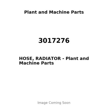 3017276 - HOSE, RADIATOR