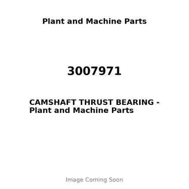 3007971 - CAMSHAFT THRUST BEARING
