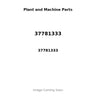 37781333 - MANIFOLD, EXHAUST