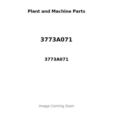3773A071 - OIL FILTER HEAD