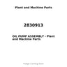 2830913 - OIL PUMP ASSEMBLY