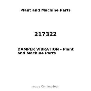 217322 - DAMPER VIBRATION