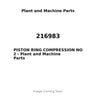 216983 - PISTON RING COMPRESSION NO 2