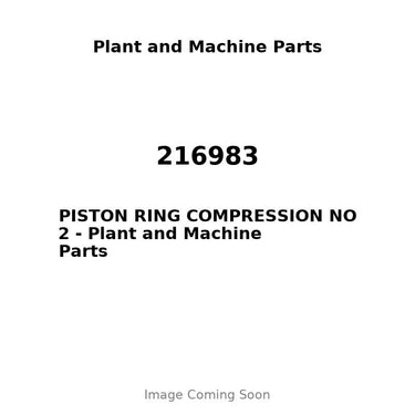 216983 - PISTON RING COMPRESSION NO 2