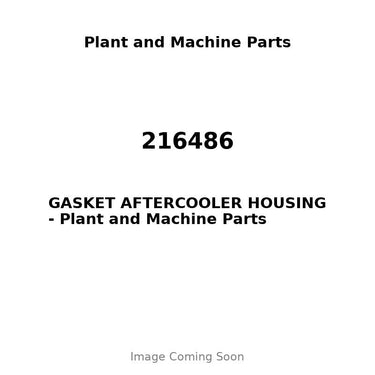 216486 - GASKET AFTERCOOLER HOUSING