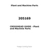 205169 - CROSSHEAD GUIDE