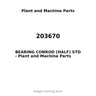 203670 - BEARING CONROD (HALF) STD