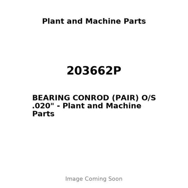 203662P - BEARING CONROD (PAIR) O/S .020"