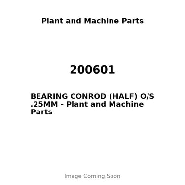 200601 - BEARING CONROD (HALF) O/S .25MM