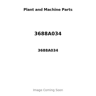 3688A034 - GASKET, TURBO