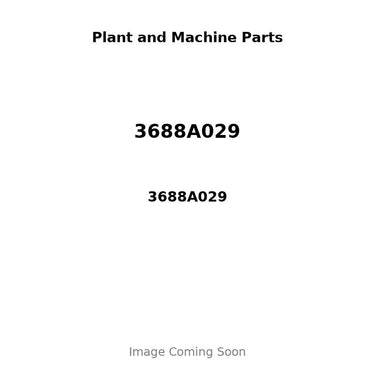 3688A029 - GASKET, TURBO